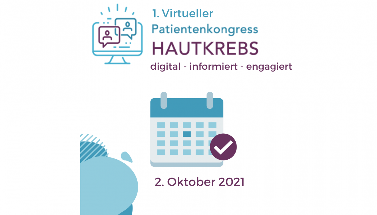 2.10.2021: Virtueller Patientenkongress Hautkrebs des Melanom Info Deutschland