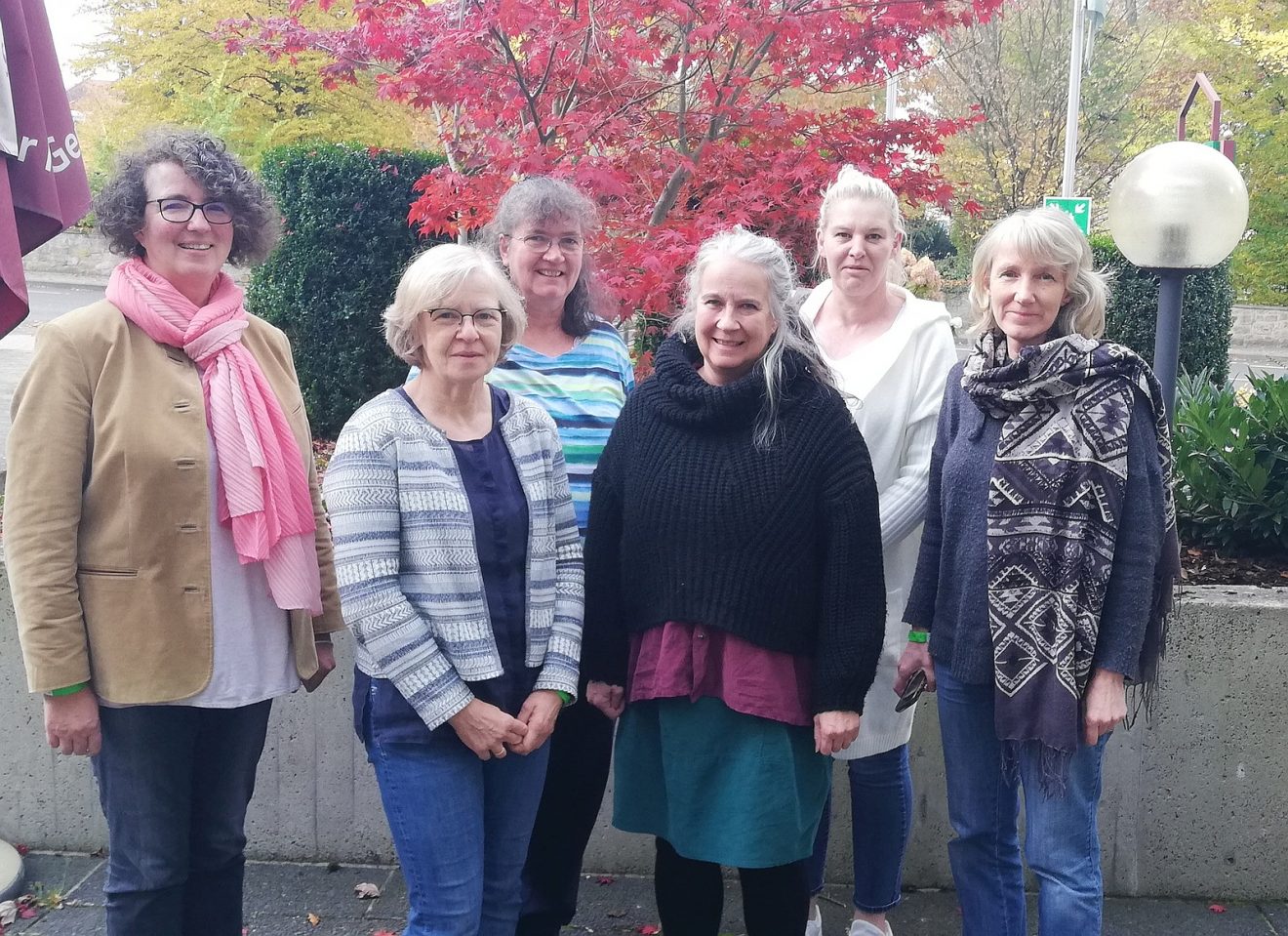 Gruppenfoto der Workshop-Teilnehmerin